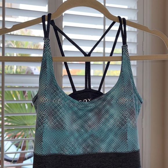 Soybu Yoga Dress Sz XS Athletic Stretch  Sporty Tennis Pickleball Golf Blue Teal - Picture 13 of 16